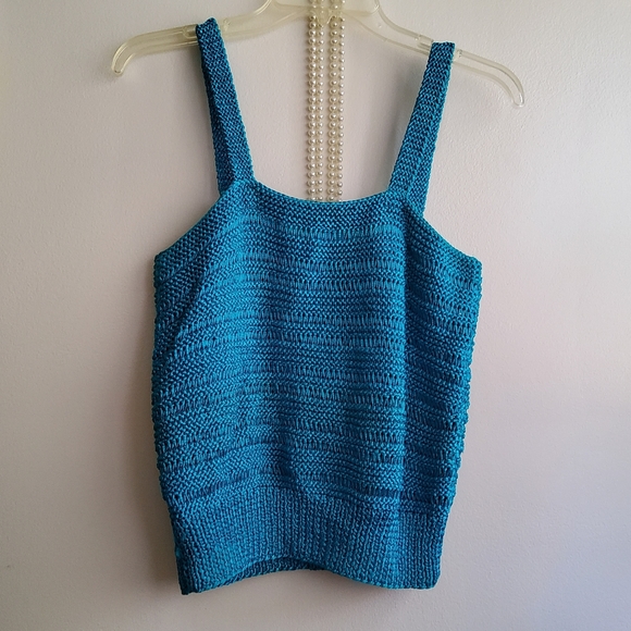 Hand Knit Camisole Size L - Picture 2 of 4